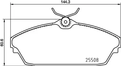 MAGNETI MARELLI 363700482003 Brembo Balata Xenon Pick-Up BP2031 8DB355011781 271942100114 150400 P735300 BPA063500 MFP2003 MDB3910 5SP1502 RB2026