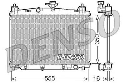 DENSO DRM44018 Engine Cooling DRM44018 R14049 110064N MZ2212 ZY8415200A 68505 KMZ2212 53850 27002212 8560503