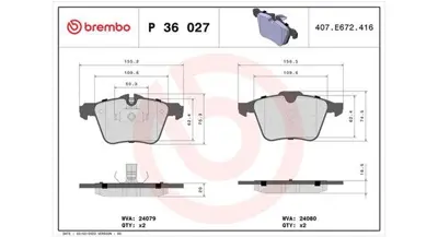 MAGNETI MARELLI 363700436027 Brembo Balata S-Typeii X200 On C2D31788 240791851 LP2766 PA0346AF 121700 BBP2444 8521 DP42189R EX532K021AB 252407920