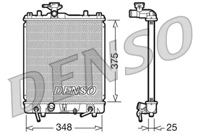 DENSO DRM47009 Engine Cooling PL101368 1770079C01 641763 25202 SZ2095 DRM47009 52002095 314281 1770080G10 104700
