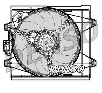 DENSO DER09048 Engine Cooling 1560758 DER09048 52057327 51788116 51887780 51787116 FI887780 SEF740310 40227130BN DY9163