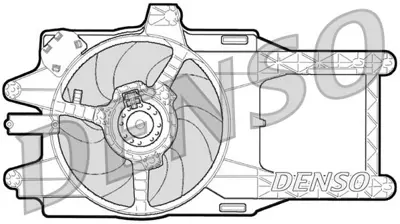 DENSO DER13001 Engine Cooling 46763323 MTC027AX 46834588 69422027010 ELV201771 EV835300 DER13001 88041N V24011276 88039N
