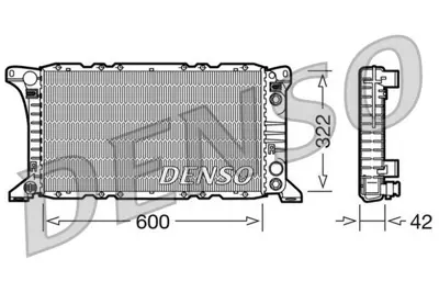 DENSO DRM10092 Engine Cooling FD2083 86VB8005AA 62367 731426 350213514000 819176 730124 RA0120790 KFD083 BM514