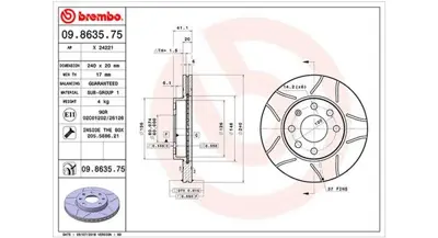MAGNETI MARELLI 360406039305 Brembo Disk Corsa C X01 569021 313640 24012001741SETMS 562290J 430149420 FB843 V762 78BD90212 BAR20174 93182291