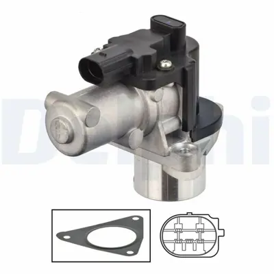 DELPHI EG10617-12B1 Egr Valfi 284102F000 555216 83897 14507090002120 730161 88180 337EEG3021 92V53630003 V53630003 6483897
