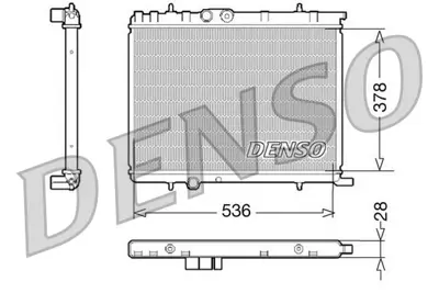 DENSO DRM07021 Engine Cooling 1330F7 PE2236 19229021 26323 700641 55008072 160064N 60402236 9931201 63719