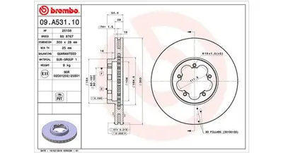 MAGNETI MARELLI 360406087800 Brembo Disk Transiton 1371393 78BD56302 DDF1555C 250135720 DF2390S 9A53110 DF4817S F1016V NBD1387 1546747