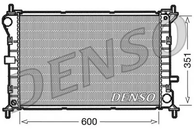 DENSO DRM10051 Engine Cooling ME98AB8005DF 8MK376720291 R10874 1010001062 62075 2532302264 732732 98AB8005DF 102073 PL321235