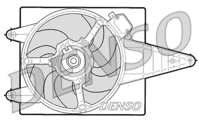 DENSO DER13204 Engine Cooling 7659427 69402271010 EV02271 ELV201466 MTE908AX 7659426 DER13204 5041176 60571069 7774581