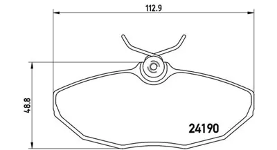 MAGNETI MARELLI 363700436015 Brembo Balata S-Typeiix200arka P632310 C2C8342 181546 C2C40194 ADJ134230 FD7143A P36015 573256 573024 JCP1713