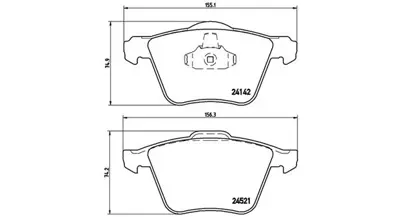 MAGNETI MARELLI 363700424077 Brembo Balata Galaxy Ii Wa6 On 1405511 121299 GDB1684 31347967 222570 13046072432 2414201 31200229 6116842 7918S