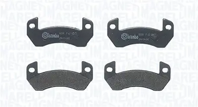 MAGNETI MARELLI 363700462002 Brembo Balata 500 2 182043 FDB4309 BBP2205 5P1640 1094 510000004 17683 51000220 BL2695A1 86112