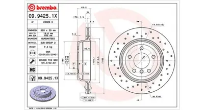 MAGNETI MARELLI 360406003902 Brembo Disk 5 E60 34216753215 34216864061 994251X 34216772085 197084 24012001831 1815201586 17533 DF4360 DDF1260C