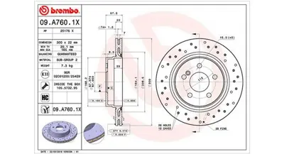 MAGNETI MARELLI 360406143002 Brembo Disk Classe C W204 Arka 2044230712 A2044230712 DDF1700 92163603 BG4226C DF4864S 400365752 A0004231212 54636 92163605