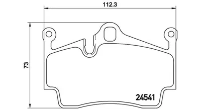MAGNETI MARELLI 363700465028 Brembo Balata 718 Boxster Arka 98735293900 16521 LP1301 8DB355018481 PAD1029 363700465008 5SP727 WBP21792A PD3494 99635298000