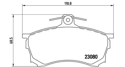MAGNETI MARELLI 363700454021 Brembo Balata Carisma Da On 7426 DBP511116 T3039 5005592 LP992 P482300 13046059872 571940J MR249240 2590