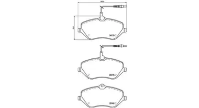 MAGNETI MARELLI 363700461119 Brembo Balata C5 Iii Rd On 1501223744 BBP1898 1611334980 986494484 T2031 619781 24174 7755 425337 425411
