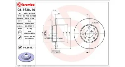 MAGNETI MARELLI 360406039200 Brembo Disk Corsa C X01 On 569020 DDF11291 O1001P 17352OE 430149320 98200111301 DF949 6042253 24011301611 YH1485