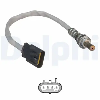 DELPHI ES21058-12B1 Oksijen Sensörü LS140744 466016355154 51774422 V24760027 ES2106112B1 108097 OZA641A1 F00HL00356 BS519G444BA F00HL00351
