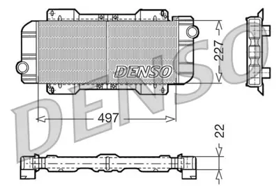 DENSO DRM10019 Engine Cooling 6138599 6138598 62139 KFD006 514009 811046 DRM10015 8MK376715451 BM477 81AB8005TC