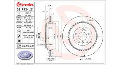 MAGNETI MARELLI 360406113601 Brembo Disk Classe Gl X164 1644230612 BV8885 54509 M2039VR 230964C A1644231312 A1644230612 800964C 1644231112 DDF1531C