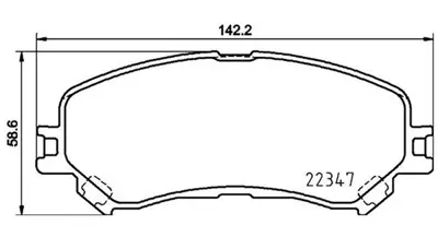 MAGNETI MARELLI 363700468067 Brembo Balata Espace V Jr On 410606124R 601596 BBP2596 LVXL1881 223471851 2211110 11760 11110 2131820 LP3275