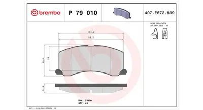 MAGNETI MARELLI 363700479010 Brembo Balata Alto V On 5580060G00 5580061G70 13046058382 5580061G72 5510261G50 5580061G74 LP1014 GDB3091 5510262G61 5580061G75