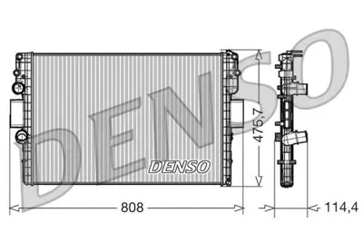 DENSO DRM12010 Engine Cooling 504152996 8MK376756511 61987 8MK376754571 8MK376763421 8MK376755271 8MK376763331 8MK376700271 D7E007TT 220170006