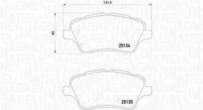 MAGNETI MARELLI 363700424151 Brembo Balata B-Max Jk On 1751951 RB2108 BP12632 50916940 DPX2327 B1G12013302 LVXL1738 P1414300 670364 AY112K021CA