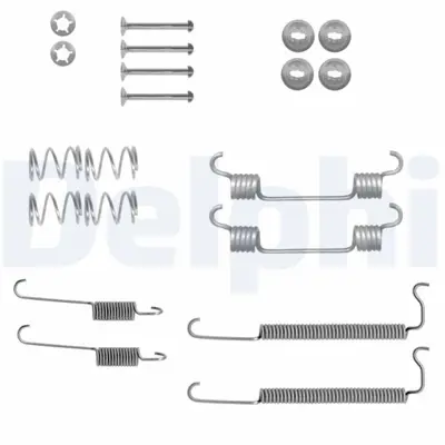 DELPHI LY1435 Fren Pabuç Montaj Takimi LY1435 1050043 97047800 KIT2103 BBK6351 79991033 MBA43