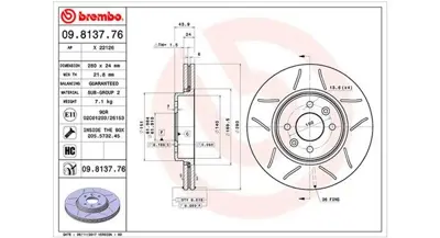 MAGNETI MARELLI 360406043905 Brembo Disk Clio Ii On 7701205230 WN1108 BSF5143 142547 16217 986BB4102 SKBD0020221 PB2719C 24012401581 16155210004