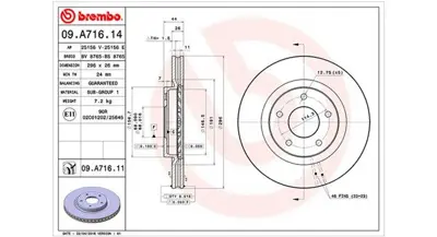 MAGNETI MARELLI 360406103100 Brembo Disk Qashqai On 40206JD00A HPD1320 BSF5542 MDC2178 1815203968 92167400 DDF1589 92222000 BG4231 N2016V