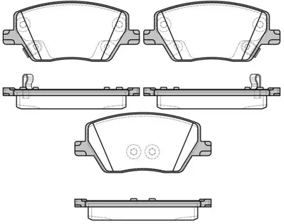 FIAT OPAR 77368368 Fren Balata Tak                77368368 355025111 LP3289 13046056792 PNT2591K RA11400 LVXL1890 302319 RB2275207 2239701