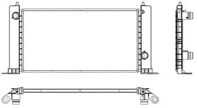 FIAT OPAR 51735217 Radyator      FT2243 51735217 734228 K46799894 FTA2251 46766167 FT2251 8346205 21074 DRM09120