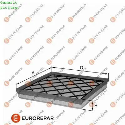 PSA 1680352180 Hava Filtresi Eurepar Opel Insignia A14net A16let A16xht 1.6 Cdti 2.0 Cdti L093 IF3006P SKOF0860096 SKIF0170493 986AF5974 O1006 M110660A DFC2700W FA32030 362157