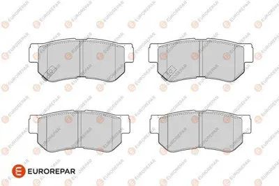 PSA 1682318280 Fren Balata Arka Eurorepar Santafe 06, - Sonata 01, , Kia Sportage 04,, , Ssangyong Kyron 98, 2172 301748 1682318280 VBP2244 235431552 JAPPPH04AF AN7036K 13046058332 2354315004 TOP04020139