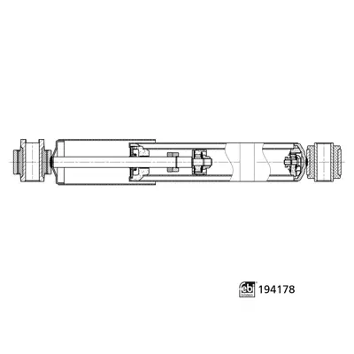 Febi Bilstein 194178 Amortısor Arka 17> Expert-Jumpy 1.5-1.6-2.0bluehdi 512163 160E865E01 70001 69011078 LH6220 T56121 4621082N10 8522102 SL3821 ADN153141