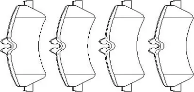 APETECH AP1724 Fren Balata Arka 06> Crafter-Sprter Cıft Teker Hz 2921709560 321866iEGT 6116994 363916060299 MBP1553 DB1975 252921720PD P50060 986495099 8226740