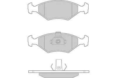 APETECH AP1558 Fren Balata On Palıo-Sıena 3031328 3031330 190D 3031329 9606 TX0505 7171 7125 71738156 540976