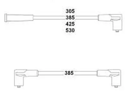 HELLUX HBK3414 Buji Kablo Takimi Felicia-Forman 1-3 8v 