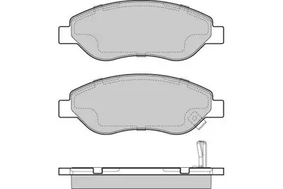 APETECH AP1738 Fren Balatasi On Corsa D 1.7 Cdti 07 2006- 