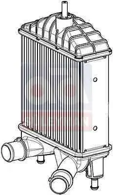 JDEUS RA8110990 Turbo Radyatoru 05->1.3 Jtd Idea-Punto 