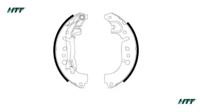 HATTAT 3032454 Fren Papuc Balatasi Arka Egea 1.3 1.4 1.6 12-> 