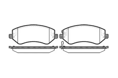 APETECH AP4151 Fren Balatasi On Cherokee Kj 2.4 Laredo 2.4 4x4 3.7 Laredo 3.7 4x4 2.5crd 4x4 2.8crd 4x4 