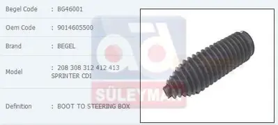 İthal BG46001 Direksiyon Korugu Lt35 97-> 