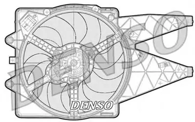 DENSO DER09091 Fan Motoru Klimali Punto 1.3jtd 1.9jtd 70cv 07-> 