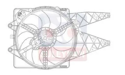 JDEUS EV882615 Fan Motoru 1.9 Jtd Ac Bravo 