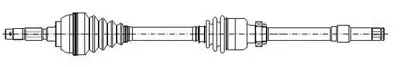 CIFAM 6551242 Aks Komple Sag Trafic Ii 2.0 M9r 