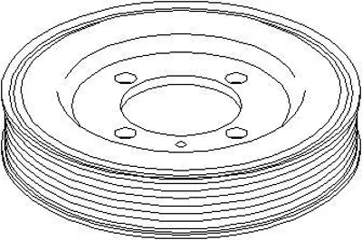 TOPRAN 207228755 Krank Kasnagi 1.7 Dth Astra G/H Corsa C 