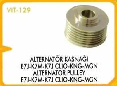 İthal 129 Alternator Kasnagi K7m-K7j-E7j Megane 